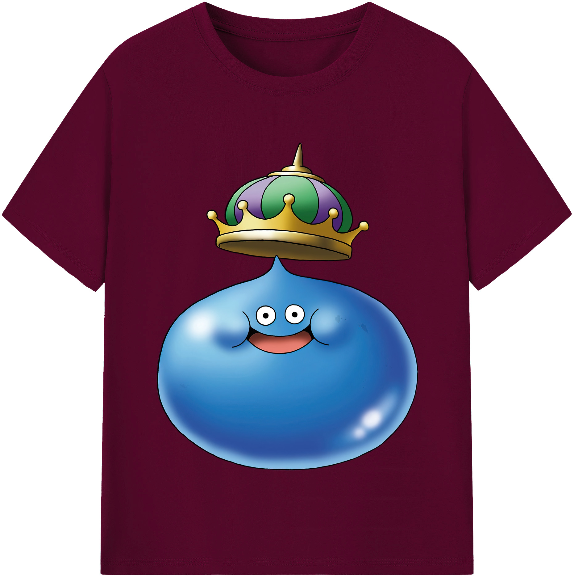 （画像用） ドラゴンクエスト Doragon Kuesuto Dragon Quest レディースカジュアルプリントTシャツ（綿100％）